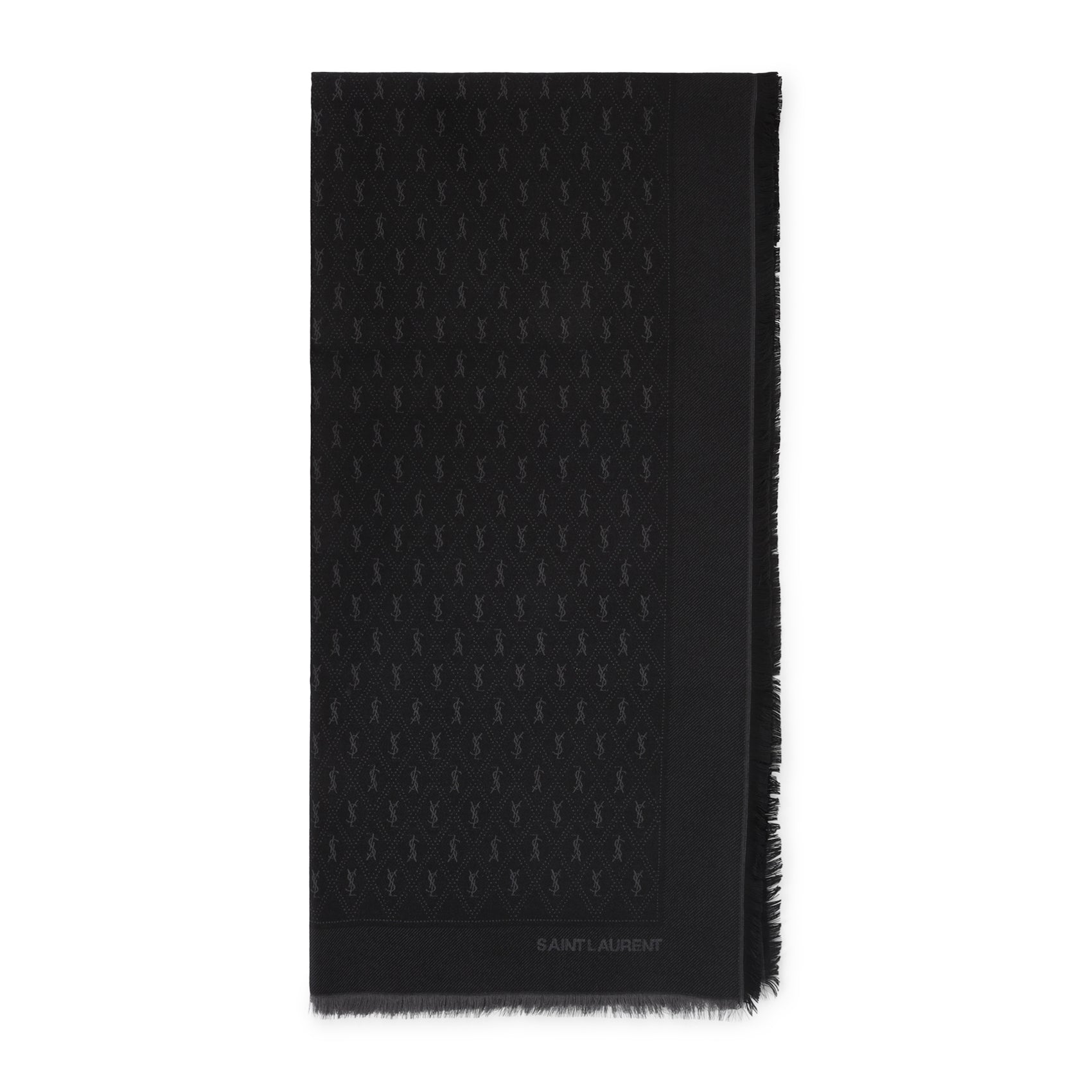Saint Laurent Scarves - Black | d13a40d77be65af69c80507e2f3003c9349fec19