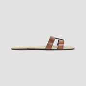Saint Laurent Sandals - Brown | 2bb253f495b1b37b75e88d6be0136b8036891c54