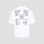 Off-White Motion Arrow Skate S/S Tee - MEN CLOTHING - OFF-WHITE - T.Luxy