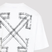 Off-White Motion Arrow Skate S/S Tee - MEN CLOTHING - OFF-WHITE - T.Luxy