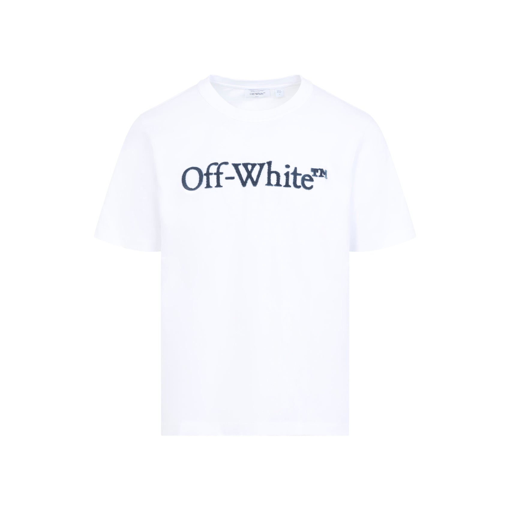 Off-White Big Bookish Regular S/S Tee - MEN CLOTHING - OFF-WHITE - T.Luxy