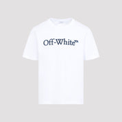 Off-White Big Bookish Regular S/S Tee - MEN CLOTHING - OFF-WHITE - T.Luxy