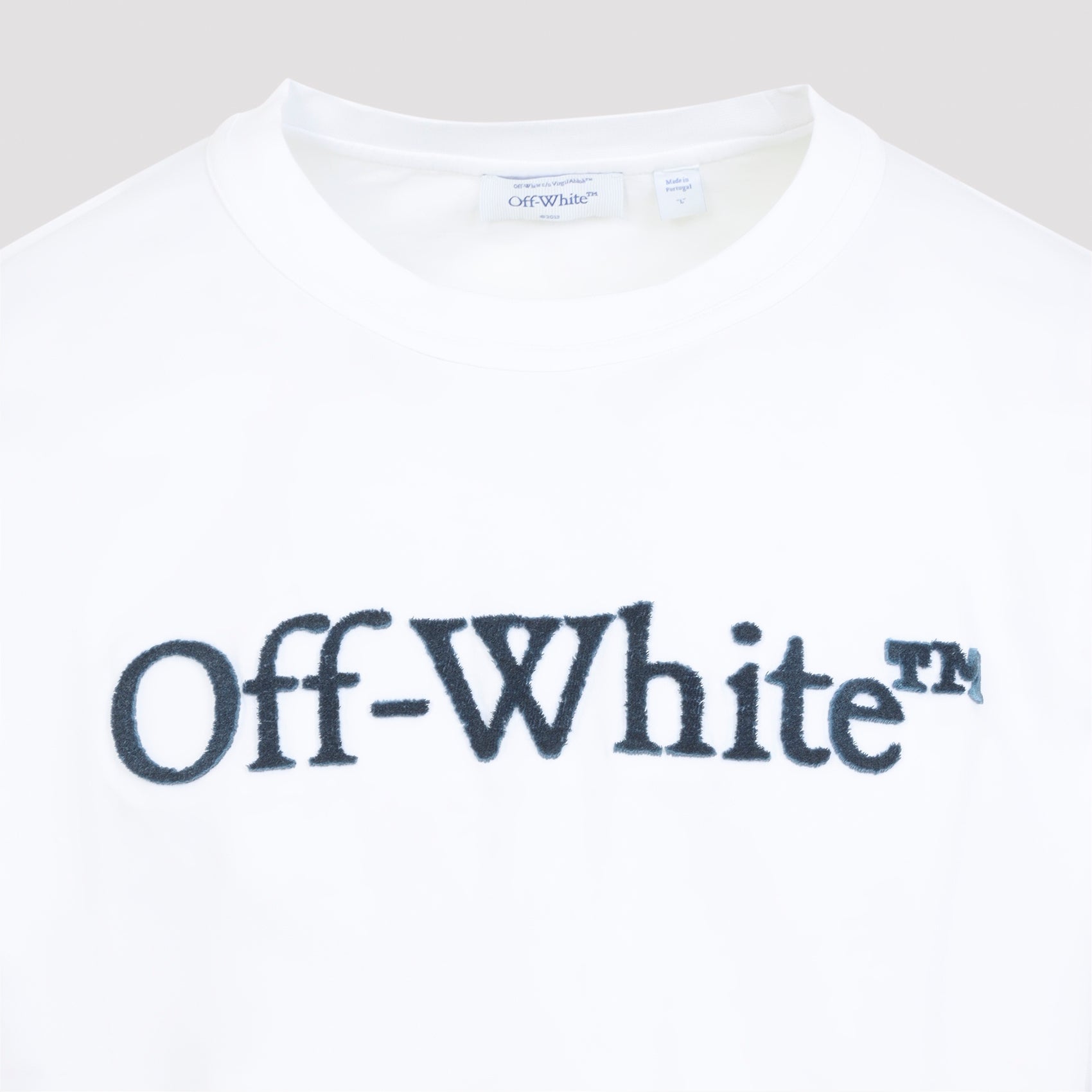 Off-White Big Bookish Regular S/S Tee - MEN CLOTHING - OFF-WHITE - T.Luxy