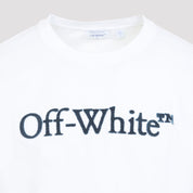 Off-White Big Bookish Regular S/S Tee - MEN CLOTHING - OFF-WHITE - T.Luxy