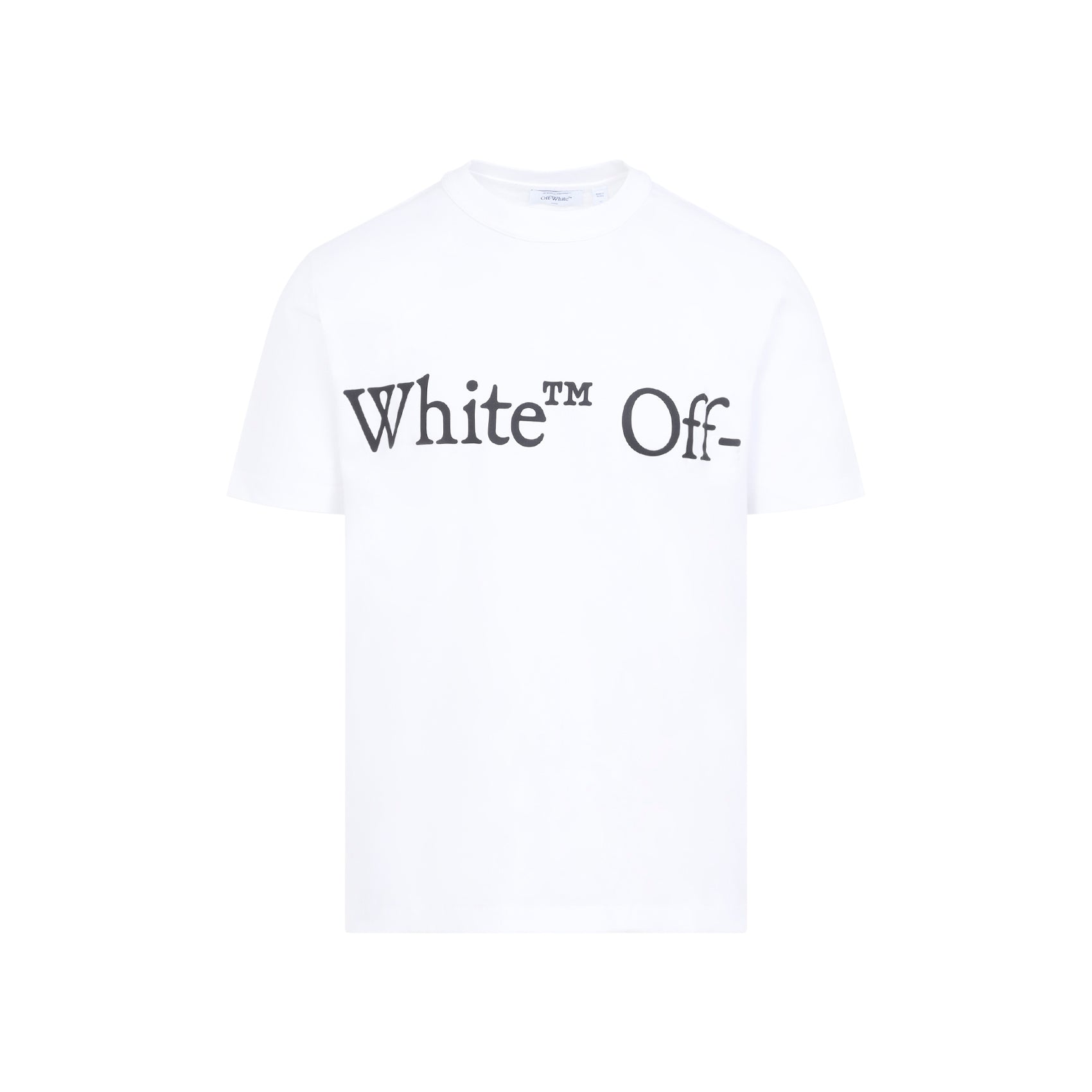 Off-White Bookish Scarf Regular S/S Tee - MEN CLOTHING - OFF-WHITE - T.Luxy
