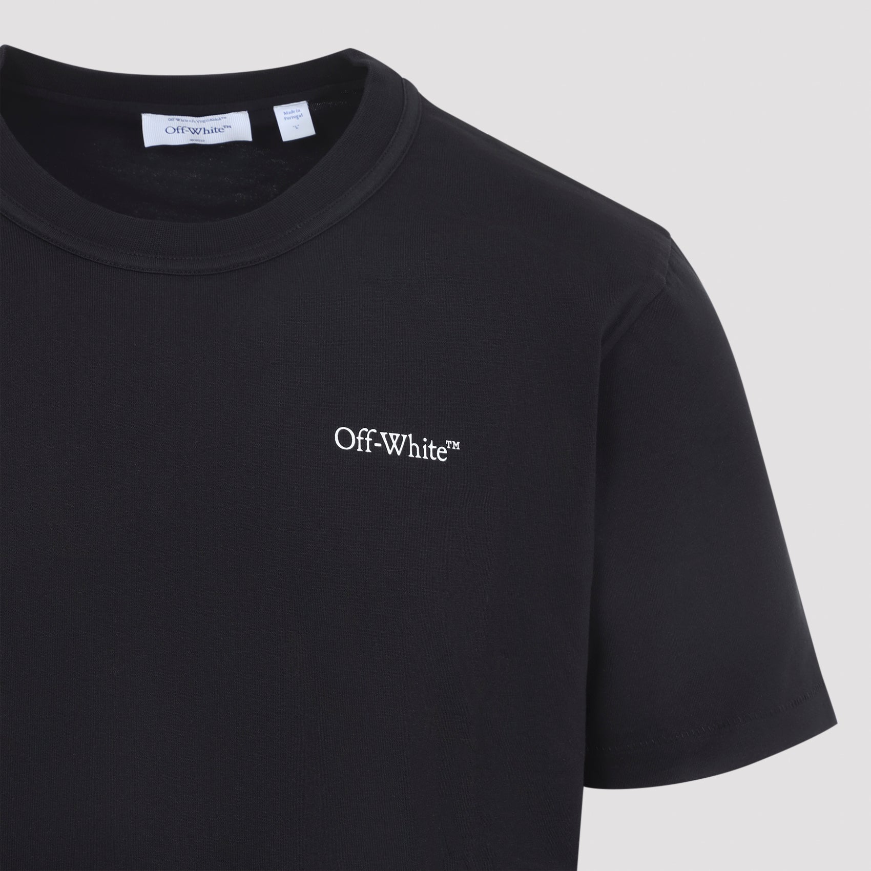 Off-White Small Bookish Regular S/S Tee - MEN CLOTHING - Off-White - T.Luxy