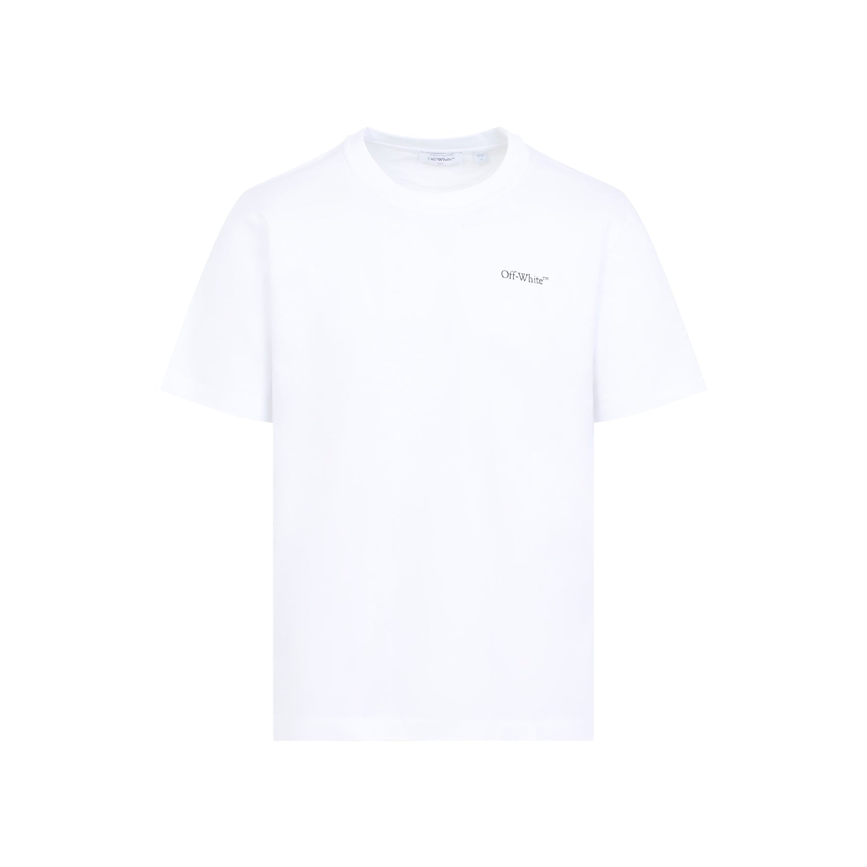 Off-White Small Bookish Regular S/S Tee - MEN CLOTHING - Off-White - T.Luxy