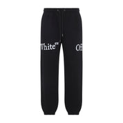 Off-White Bookish Scarf Cuffed Sweatpants - MEN CLOTHING - OFF-WHITE - T.Luxy