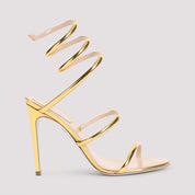 Rene` Caovilla Sandals - Metallic | 36c5b076f0deaf83a71dce079974d0a3bc2bd5e2