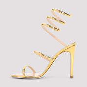 Rene` Caovilla Sandals - Metallic | 75c9cfd70ff058d63373a637c086dabcb5a8c289