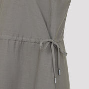 Peserico Midi dresses - Brown | 690d445c5d9572bcc523ba3e6db875576814b5d2