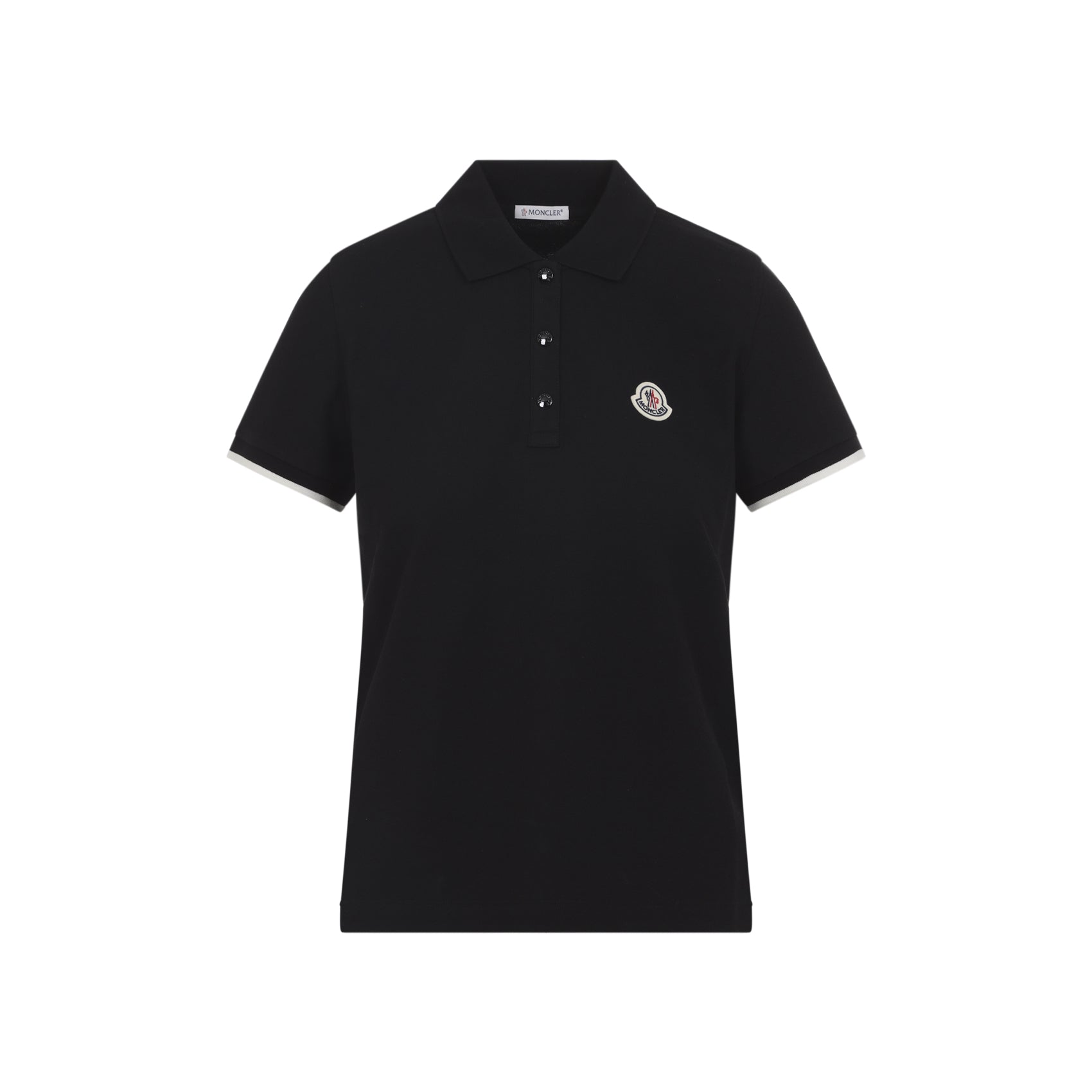 Moncler Cotton Polo - WOMEN CLOTHING - Moncler - T.Luxy