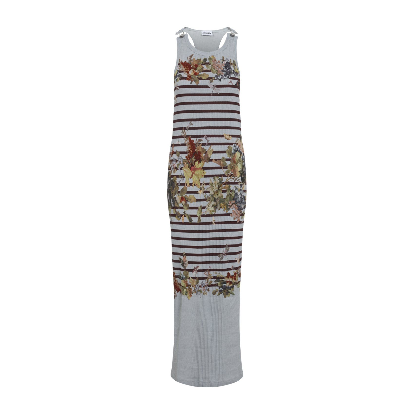 Jean Paul Gaultier Mariniere Grape Long Dress - WOMEN CLOTHING - Jean Paul Gaultier - T.Luxy