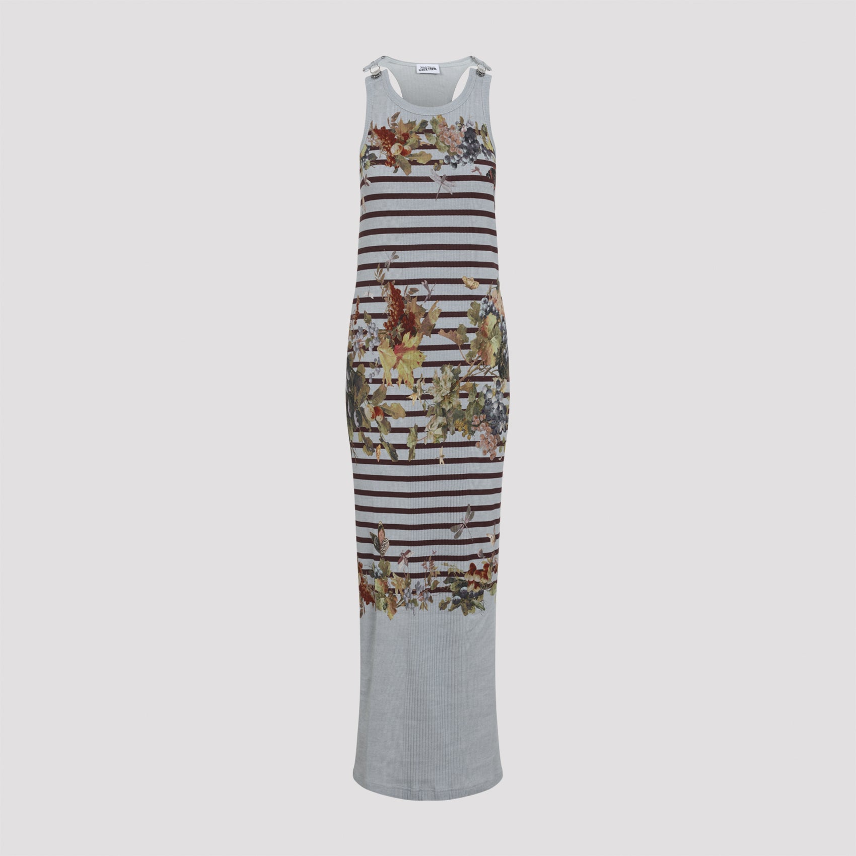 Jean Paul Gaultier Mariniere Grape Long Dress - WOMEN CLOTHING - Jean Paul Gaultier - T.Luxy