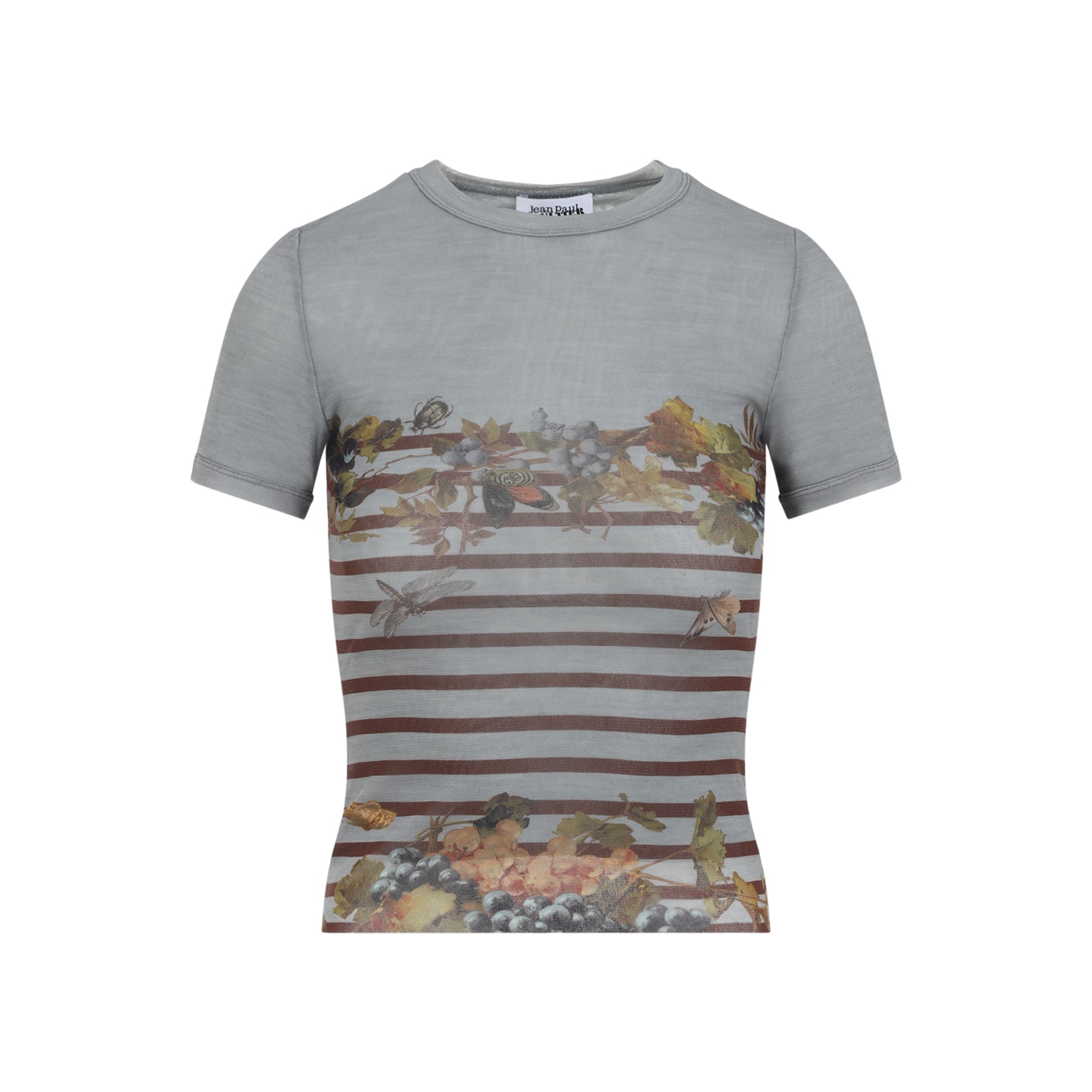 Jean Paul Gaultier Mariniere Grape T-Shirt - WOMEN CLOTHING - Jean Paul Gaultier - T.Luxy