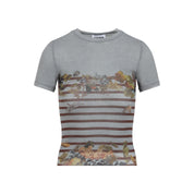 Jean Paul Gaultier Mariniere Grape T-Shirt - WOMEN CLOTHING - Jean Paul Gaultier - T.Luxy