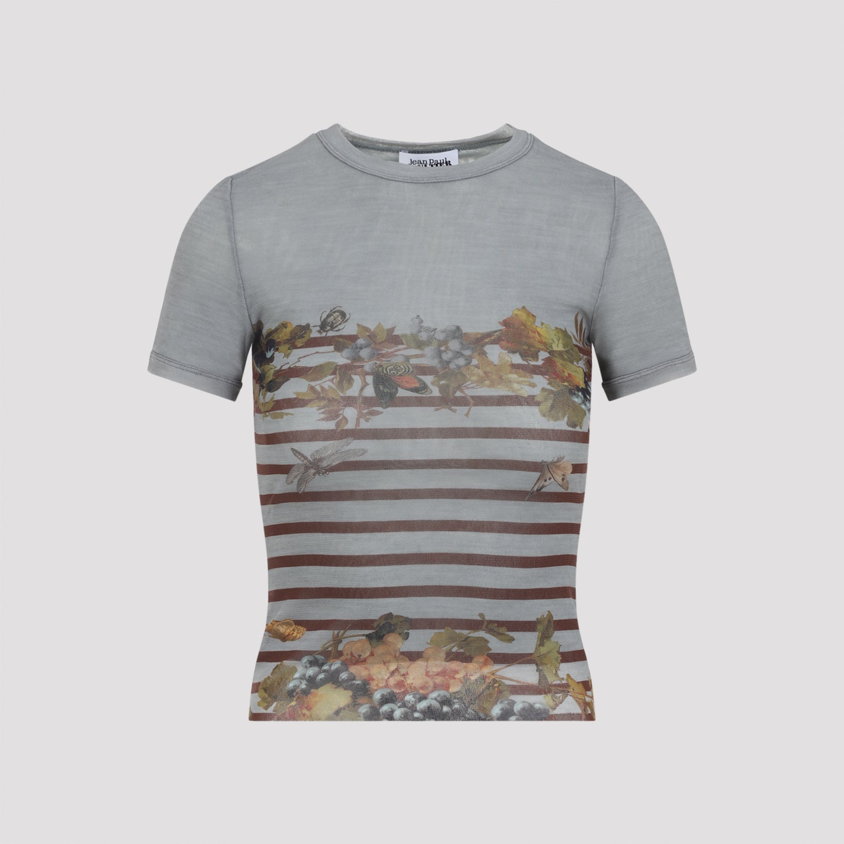 Jean Paul Gaultier Mariniere Grape T-Shirt - WOMEN CLOTHING - Jean Paul Gaultier - T.Luxy