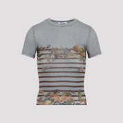Jean Paul Gaultier Mariniere Grape T-Shirt - WOMEN CLOTHING - Jean Paul Gaultier - T.Luxy