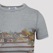Jean Paul Gaultier Mariniere Grape T-Shirt - WOMEN CLOTHING - Jean Paul Gaultier - T.Luxy