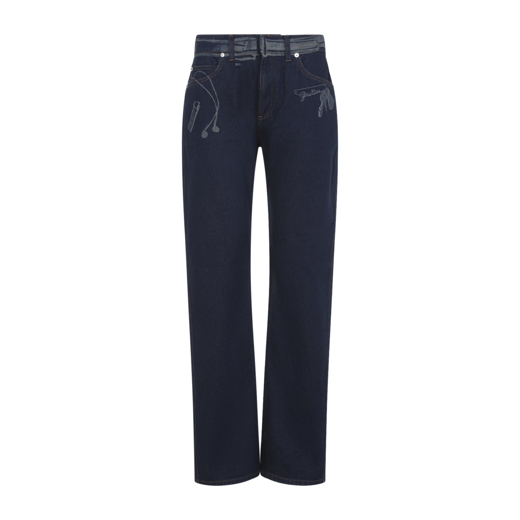 Jean Paul Gaultier Jeans - Blue | 9d3cfd2b023763e93fd2f9b6af6cf51defd09df4