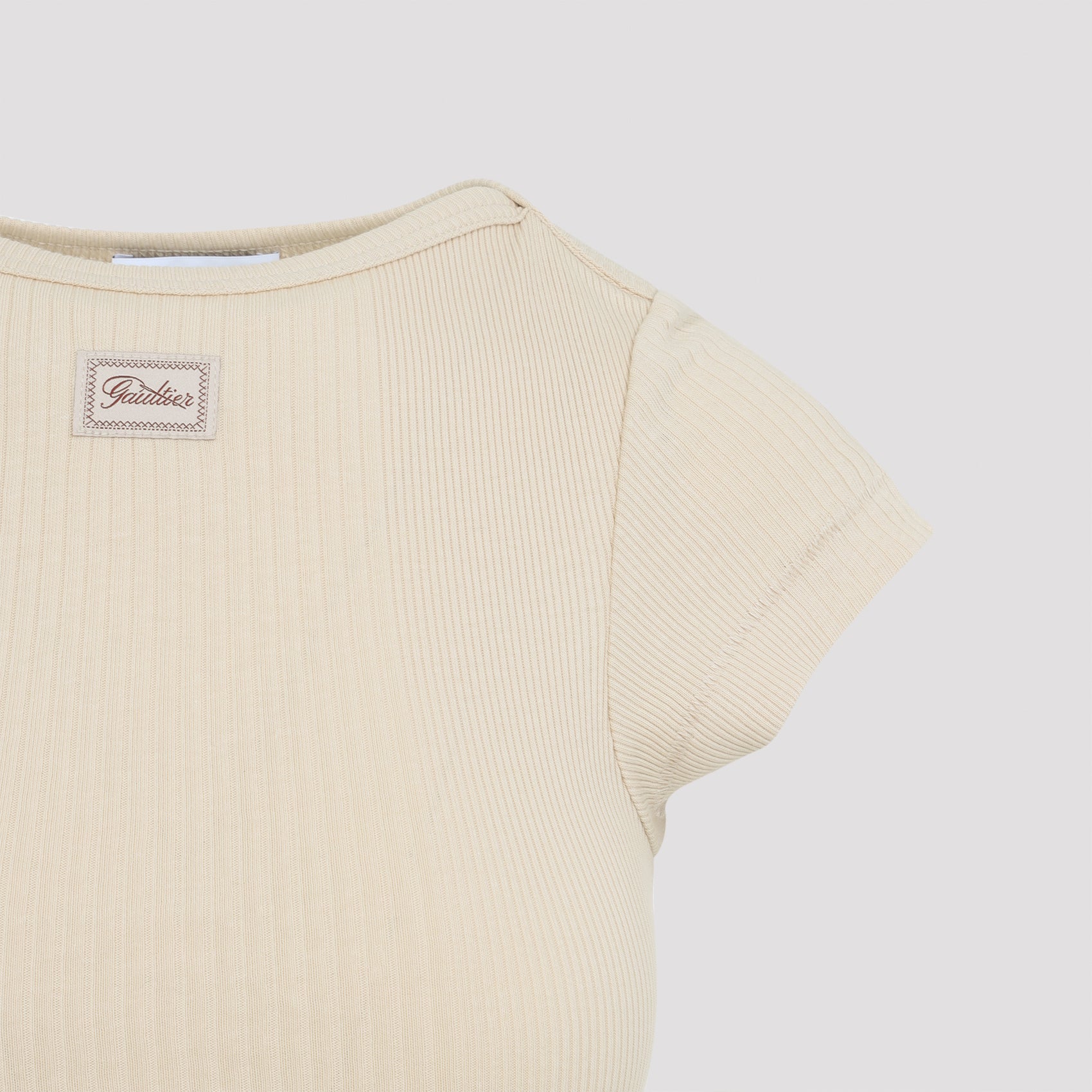 Jean Paul Gaultier Cropped T-Shirt - WOMEN CLOTHING - Jean Paul Gaultier - T.Luxy