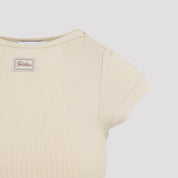 Jean Paul Gaultier Cropped T-Shirt - WOMEN CLOTHING - Jean Paul Gaultier - T.Luxy