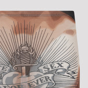 Jean Paul Gaultier Safe Sex Tattoo Midi Skirt - WOMEN CLOTHING - Jean Paul Gaultier - T.Luxy