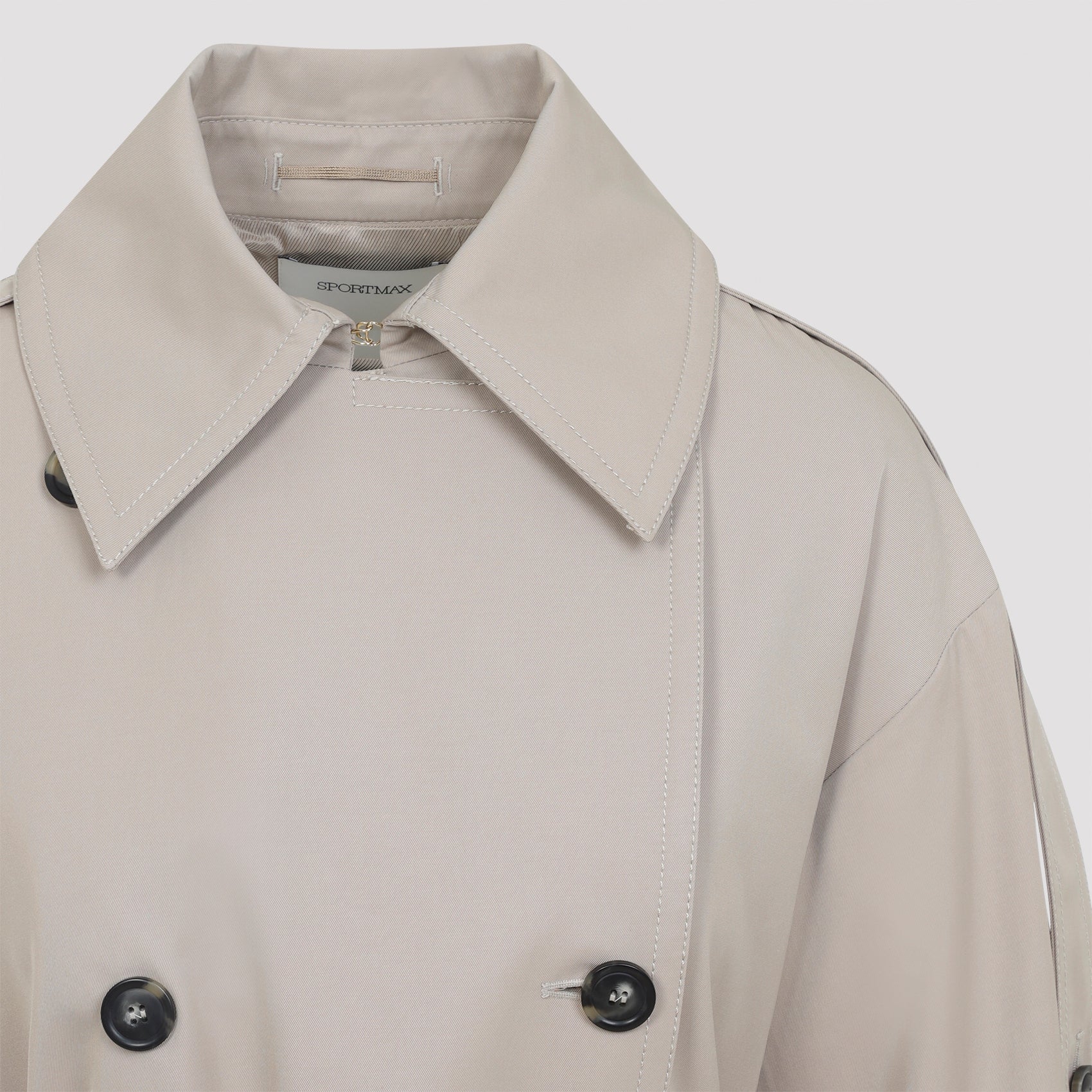 Sportmax Double breasted & peacoat - Nude & Neutrals | 37c3b022b0026fbdb1699ea0dc1eebd374316dac