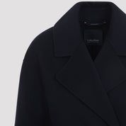 Max Mara`S Double breasted & peacoat - Blue | ee77a8c9eabf1ff048f69e87fd5f2645aad5aead