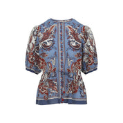 Farm Rio Shirts - Blue | c16438ff64e8284b0f2d7e74b81929d417978c71