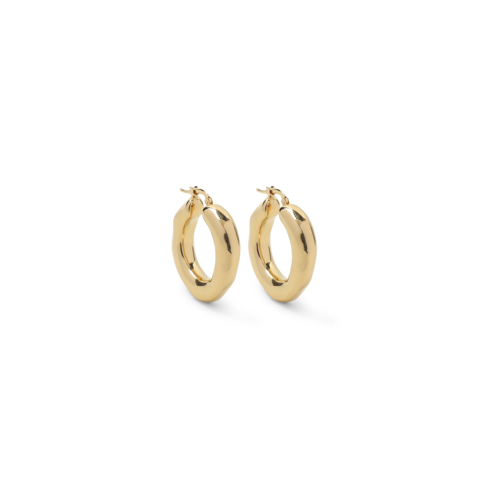 Jil Sander Brass Earrings - WOMEN ACCESSORIES - Jil Sander - T.Luxy