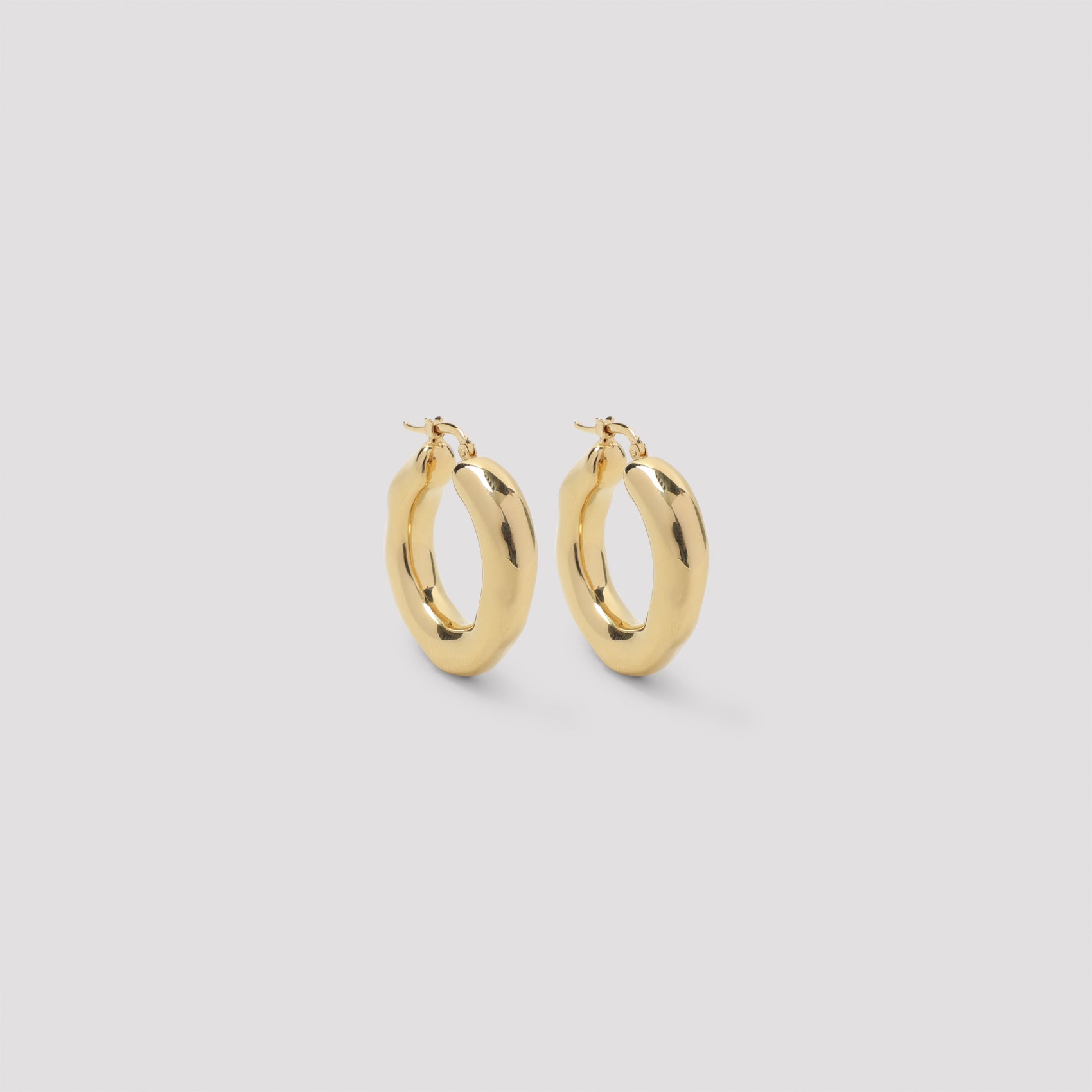 Jil Sander Brass Earrings - WOMEN ACCESSORIES - Jil Sander - T.Luxy