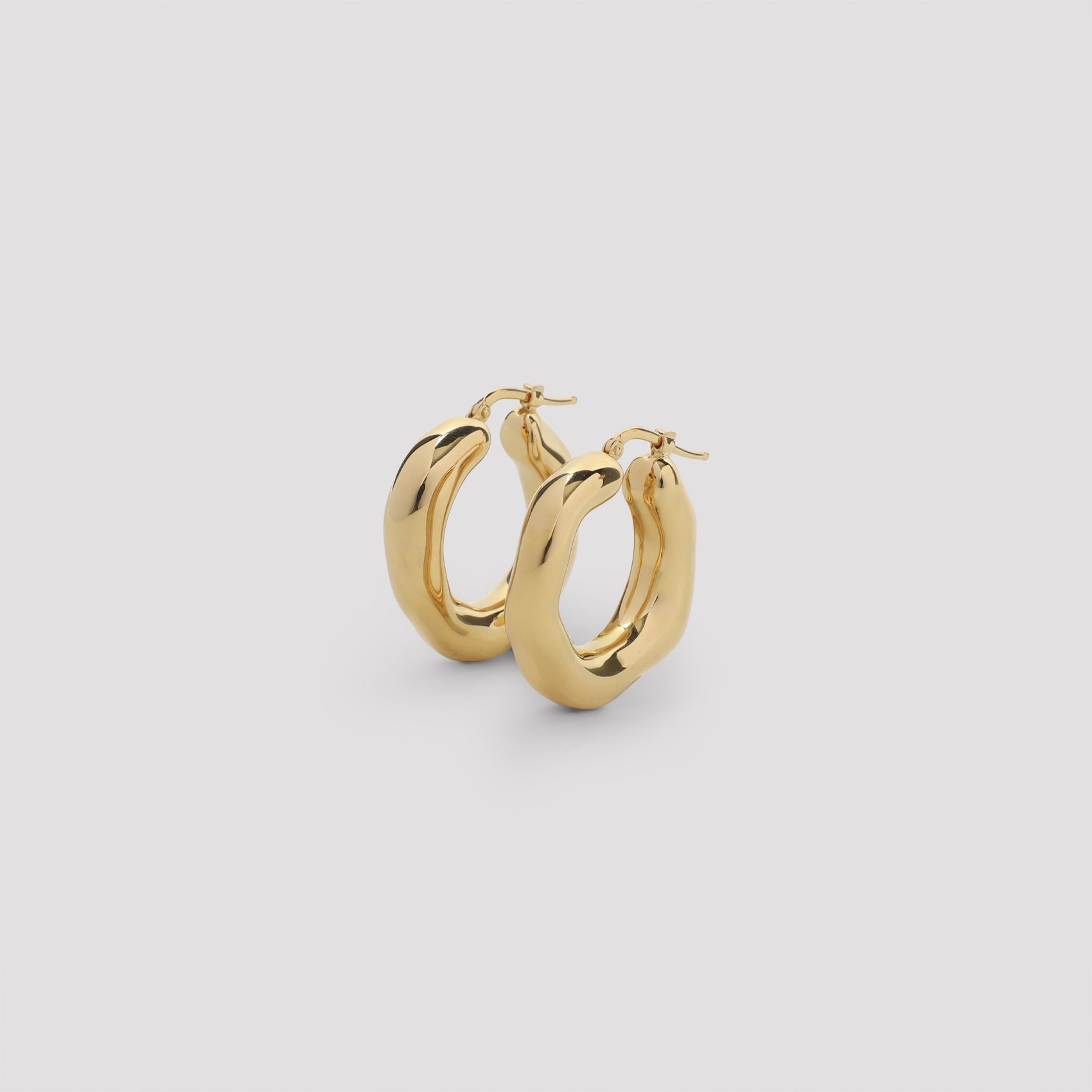 Jil Sander Brass Earrings - WOMEN ACCESSORIES - Jil Sander - T.Luxy