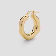 Jil Sander Brass Earrings - WOMEN ACCESSORIES - Jil Sander - T.Luxy