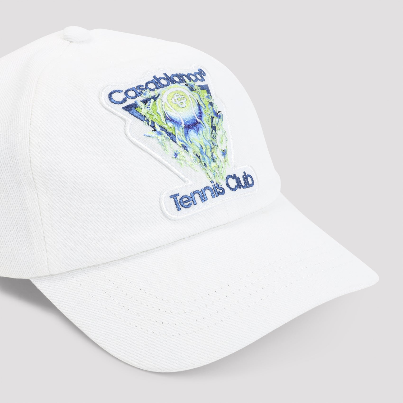 Casablanca Flaming Tennis Hat - MEN ACCESSORIES - Casablanca - T.Luxy