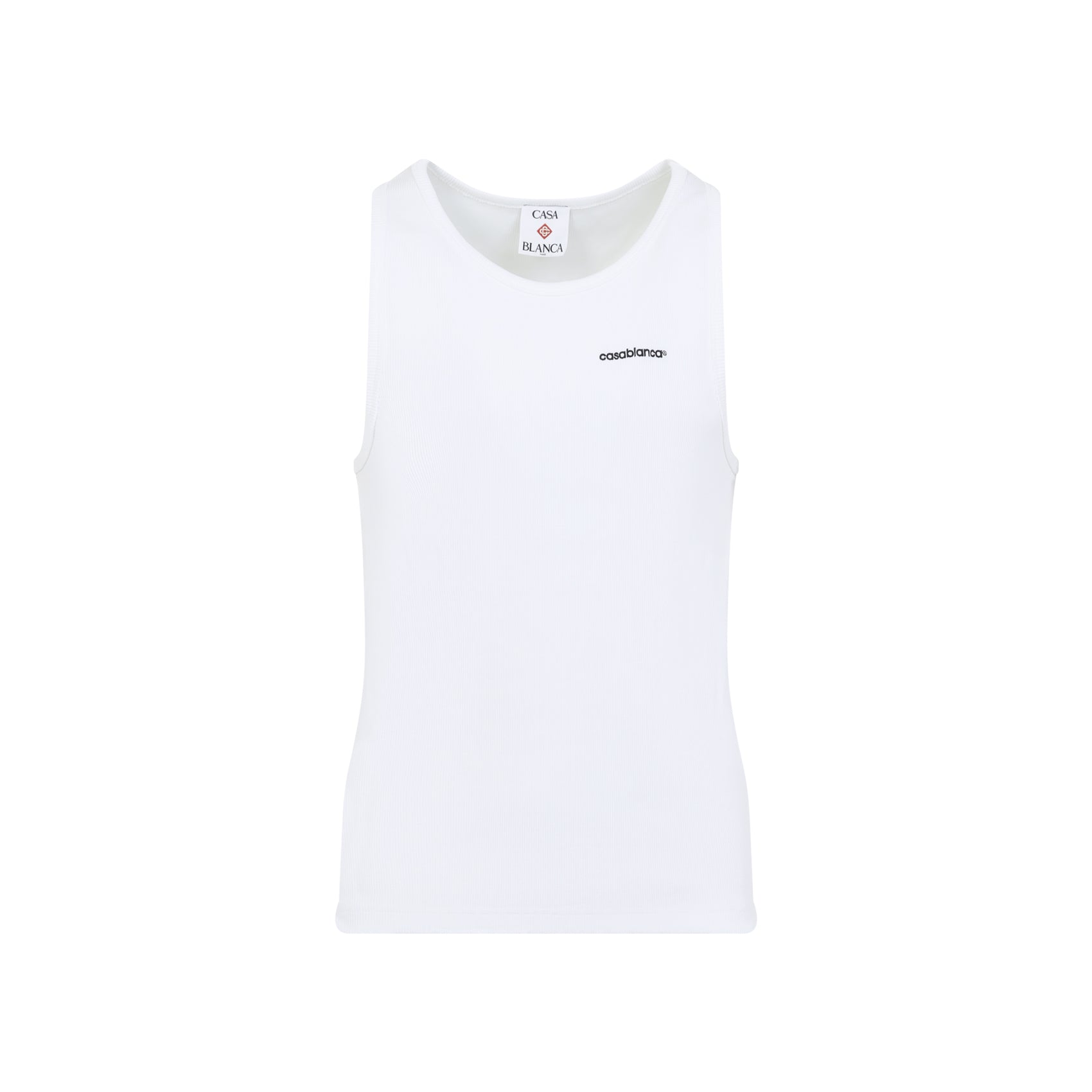 Casablanca Ribbed Tank Top - MEN CLOTHING - Casablanca - T.Luxy