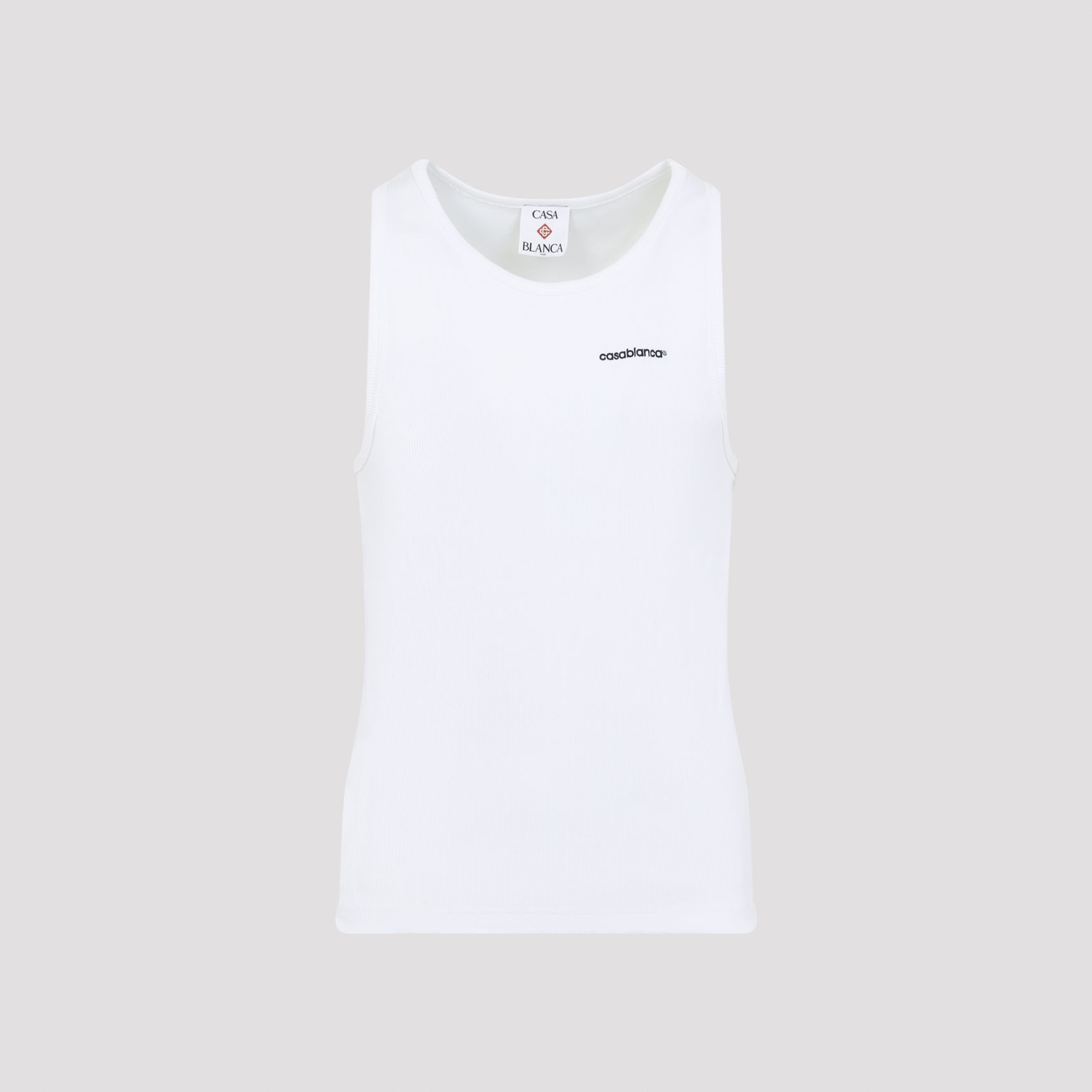 Casablanca Ribbed Tank Top - MEN CLOTHING - Casablanca - T.Luxy