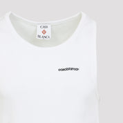 Casablanca Ribbed Tank Top - MEN CLOTHING - Casablanca - T.Luxy