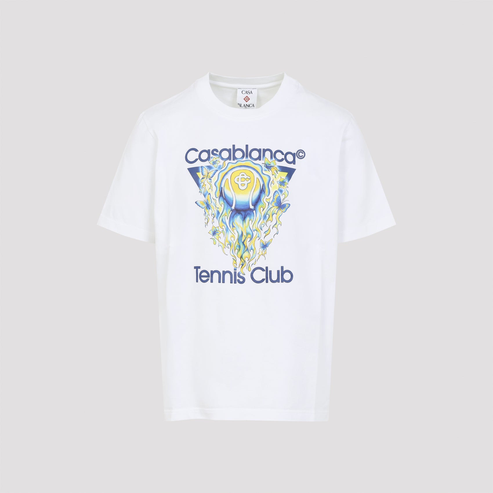 Casablanca Tennis Club Icon T-Shirt - MEN CLOTHING - Casablanca - T.Luxy