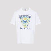 Casablanca Tennis Club Icon T-Shirt - MEN CLOTHING - Casablanca - T.Luxy