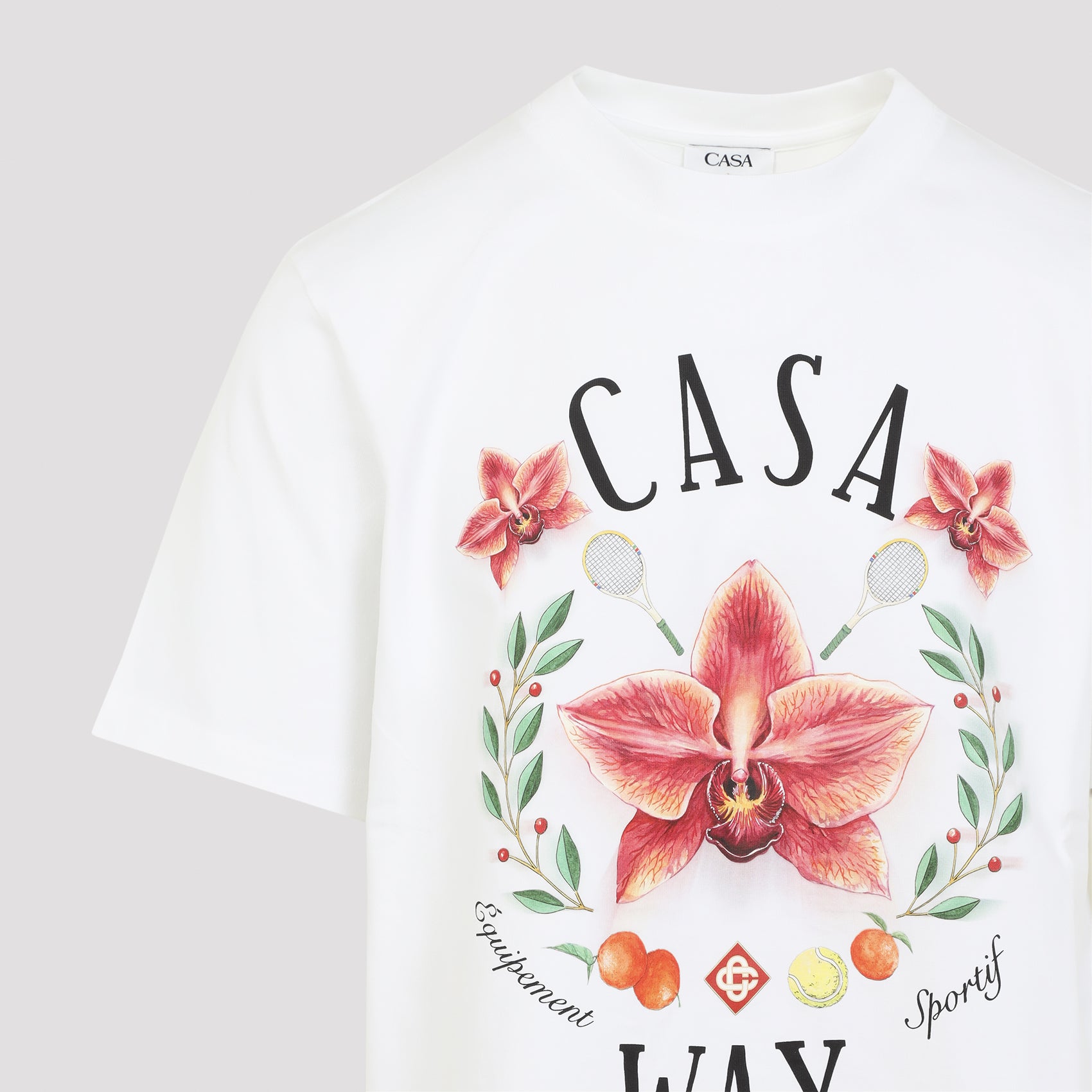 Casablanca T-shirts - White | e23c8003af2bc9645078c2a396c69a1d9e86d081
