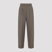 Max Mara Regular & straight leg - Brown | 691dea3049b4f3dfdfe8b5dfa586305c161ba0b7