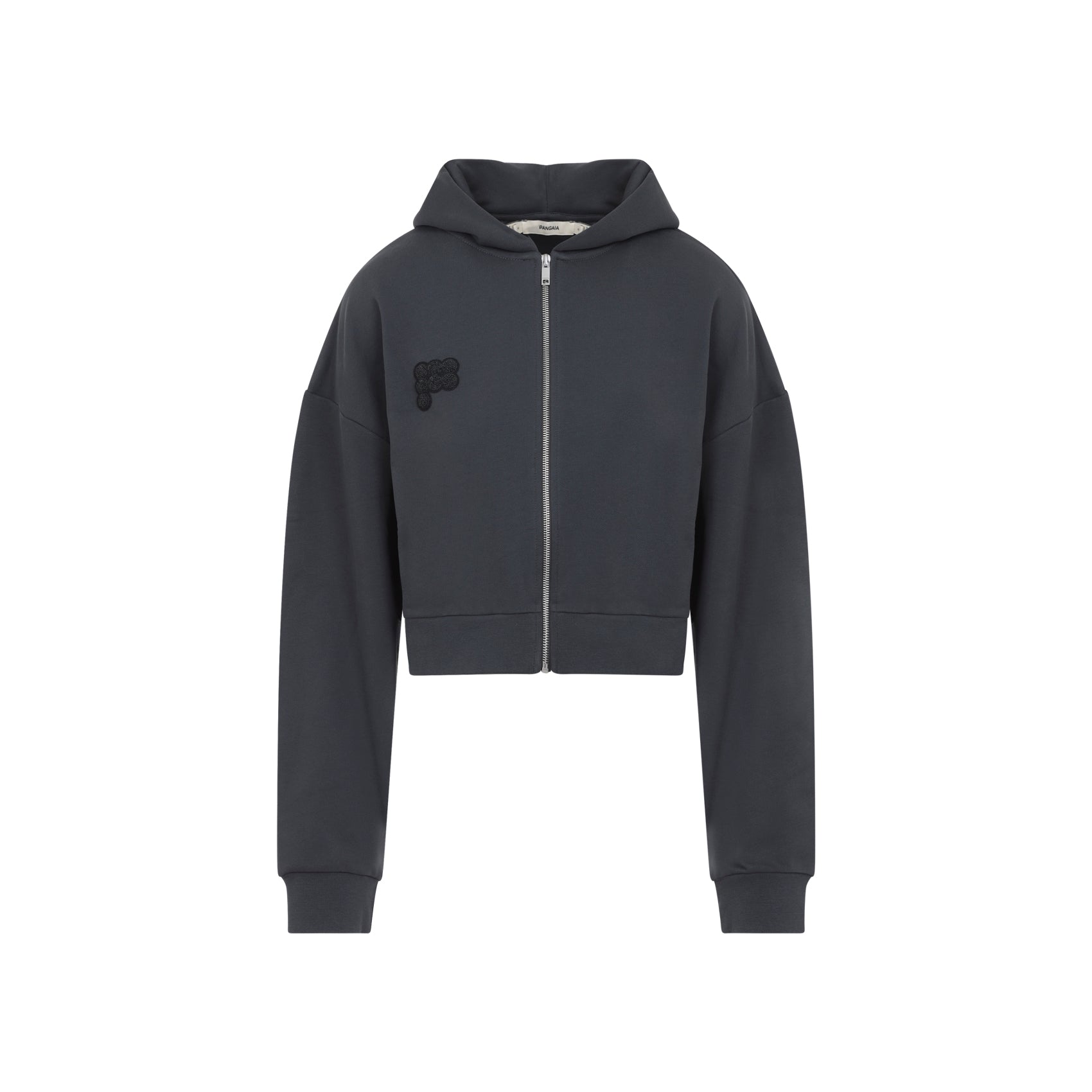 Pangaia Cropped Zip Up Hoodie - WOMEN CLOTHING - Pangaia - T.Luxy