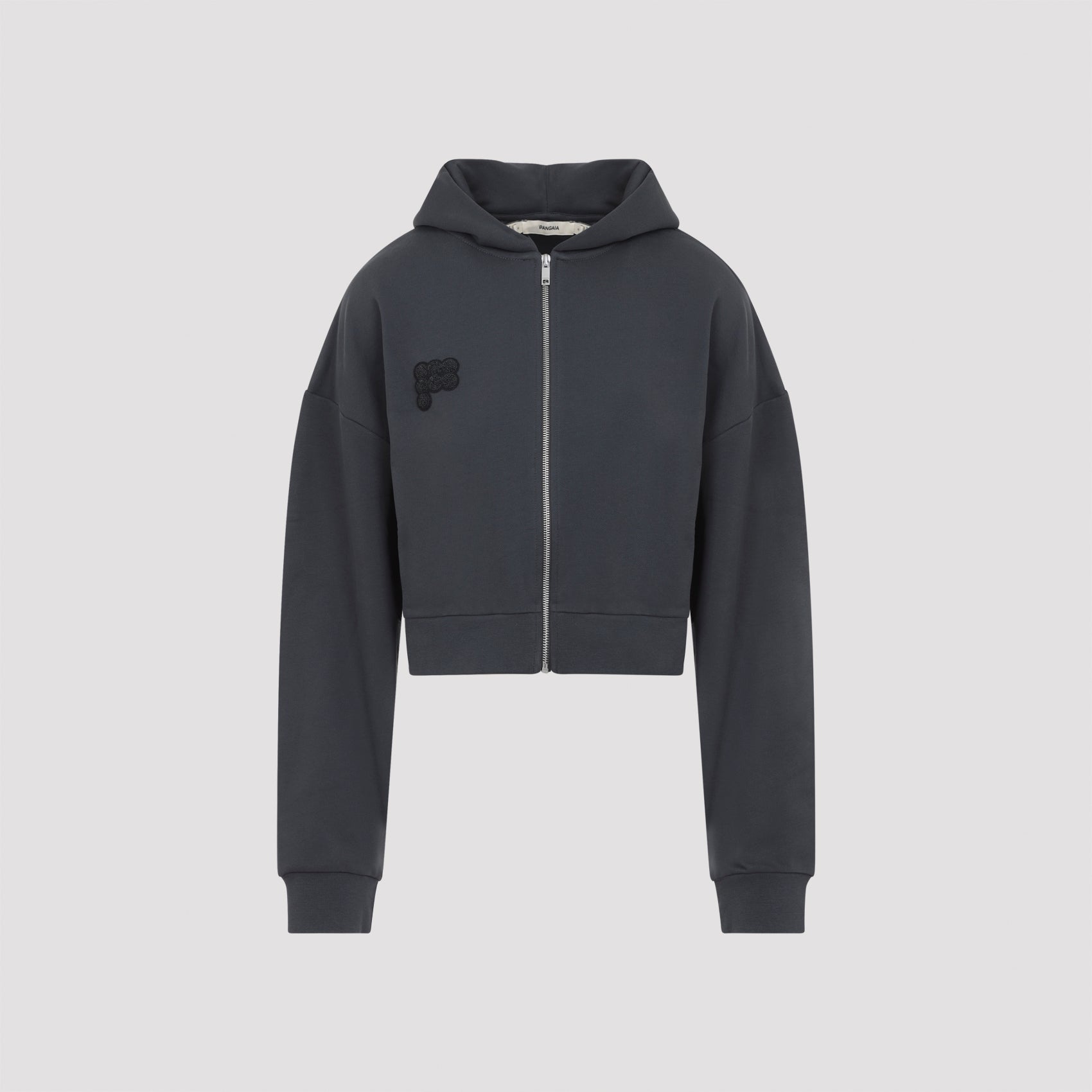 Pangaia Cropped Zip Up Hoodie - WOMEN CLOTHING - Pangaia - T.Luxy