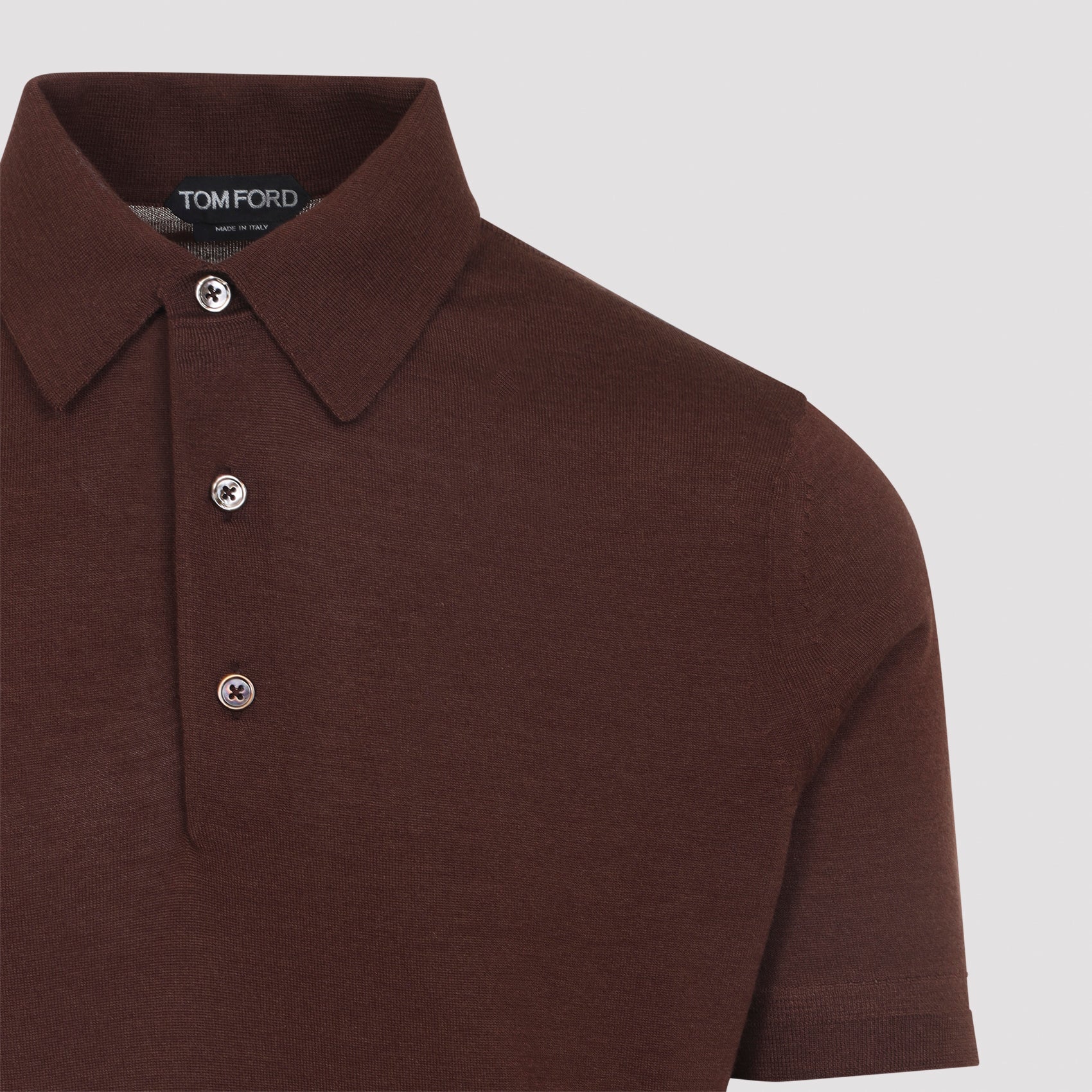 Tom Ford Polo - Brown | b34f16bf5179db9b518e0be33445d1e0831835ca