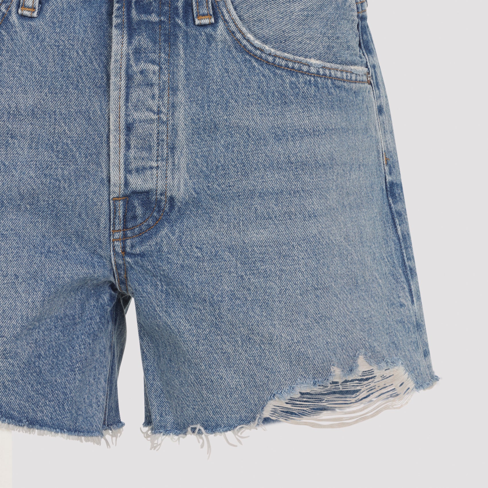Agolde Shorts - Blue | 46188a2f2a3212444abe7b4839f7df25d53e4674