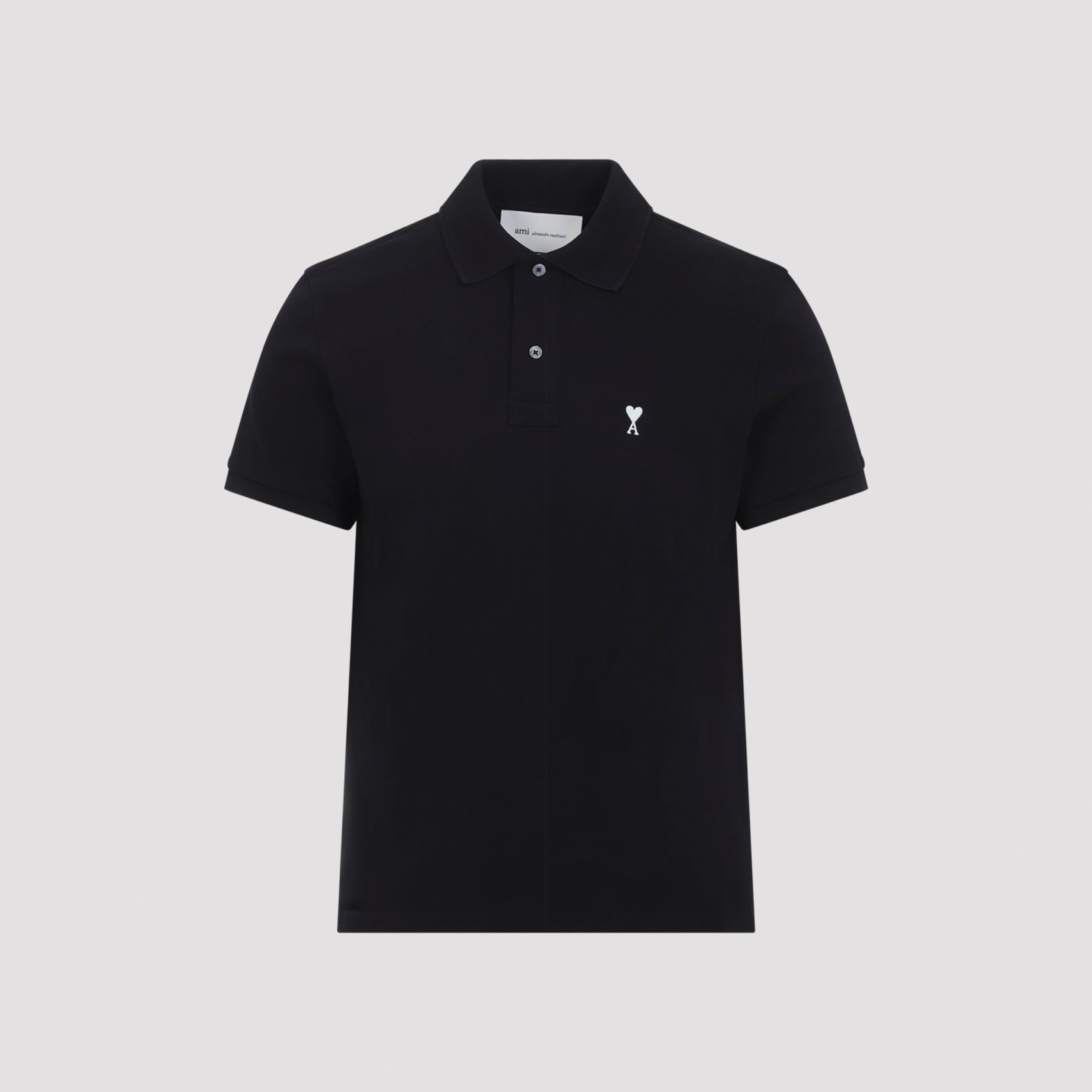 Ami Contrasted Ami De Coeur Polo - MEN CLOTHING - Ami Paris - T.Luxy