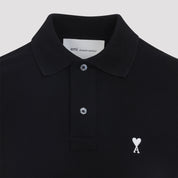 Ami Contrasted Ami De Coeur Polo - MEN CLOTHING - Ami Paris - T.Luxy