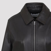 Yves Salomon Leather - Brown | 8b541d7fba7e1408a4da2fdf927519321b0bfe0a