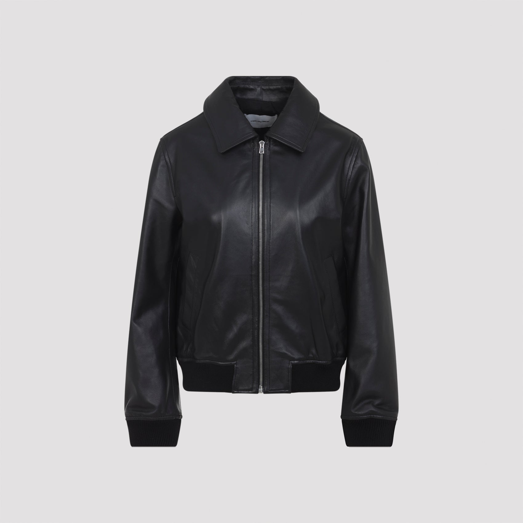 Yves Salomon Leather - Black | baad7f0ef472494568b97fa564e24e650095563c